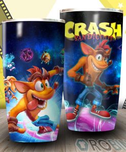Crash Bandicoot Video Game Insulated Stainless Steel Tumbler