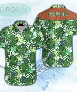 Cthulhu Tropical Hawaiian Shirt For Men & Women