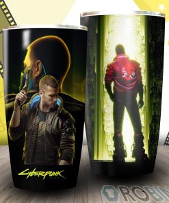 Cyberpunk 2077 Video Game Insulated Stainless Steel Tumbler