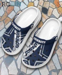 Dallas Cowboys Clog Custom Crocs Style RB24