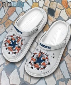 Dallas Cowboys Clog Custom Crocs Style RB40