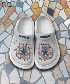 Dallas Cowboys Clog Custom Crocs Style RB40