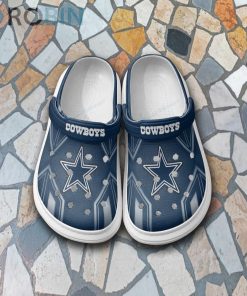 Dallas Cowboys Clog Custom Crocs Style RB44