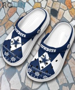 Dallas Cowboys Clog Custom Crocs Style RB50