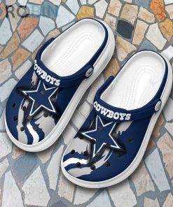 Dallas Cowboys Clog Custom Crocs Style RB51