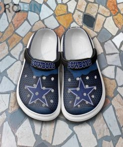 Dallas Cowboys Logo Clog Custom Crocs Style
