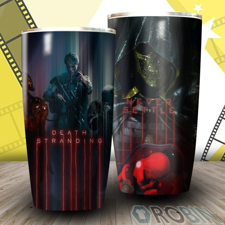 Death Stranding Video Game Insulated Stainless Steel Tumbler