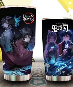 Giyuu X Sinobu Tumbler, Demon Slayer Gift for Fans
