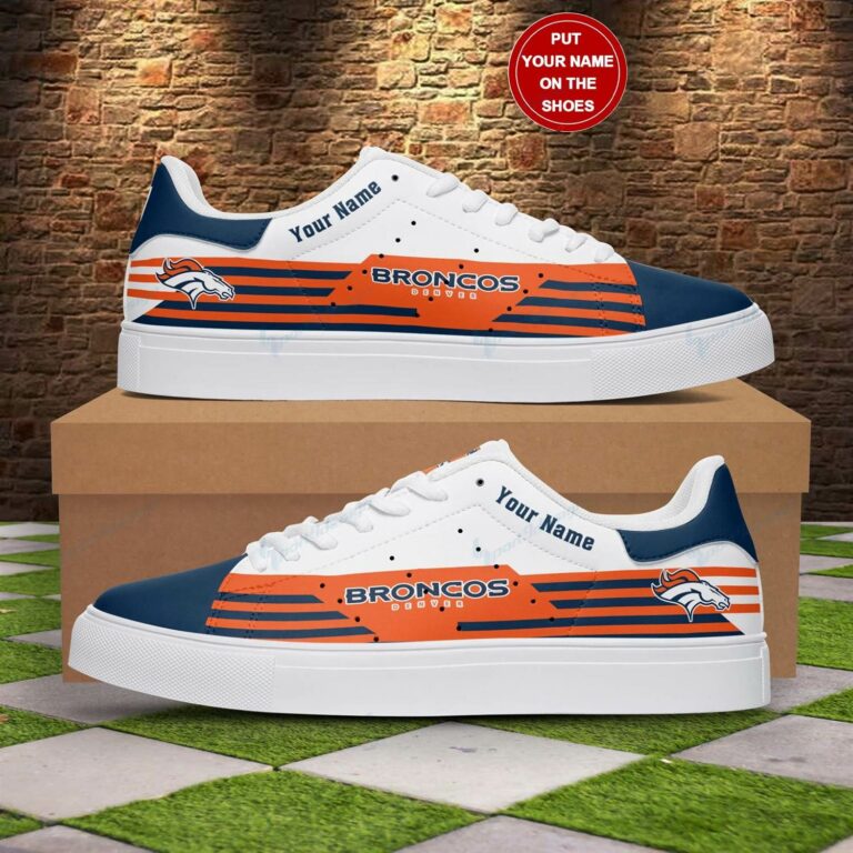 Denver Broncos Stan Smith Shoes, Gift for NFL fans