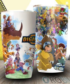 Digimon Video Game Insulated Stainless Steel Tumbler