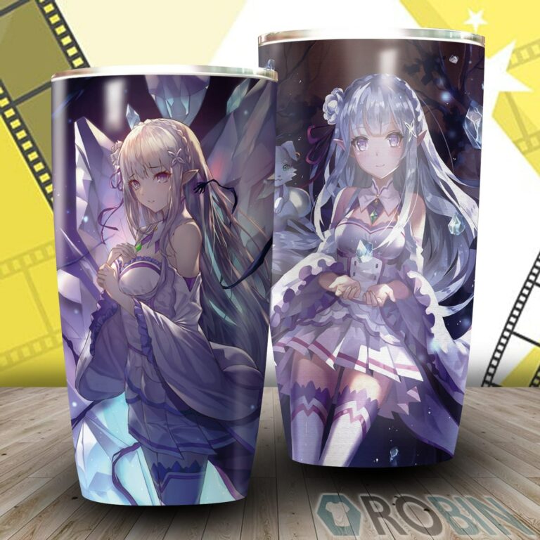 Emilia Rezero Tumbler, Re Zero Gift Ideas