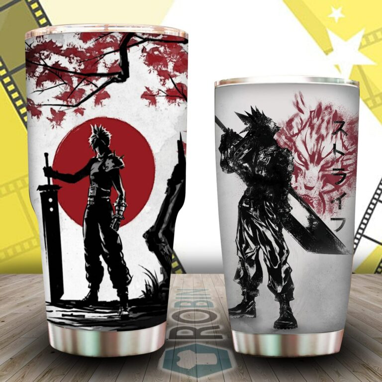Final Fantasy 7 Cloud Strife Tumbler