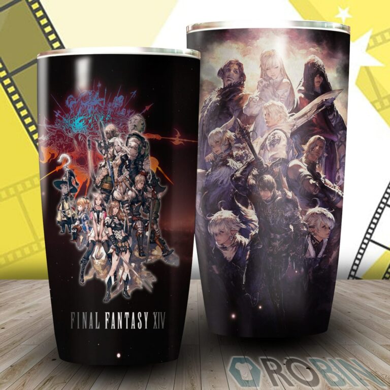 Final Fantasy Xiv Video Game Insulated Stainless Steel Tumbler