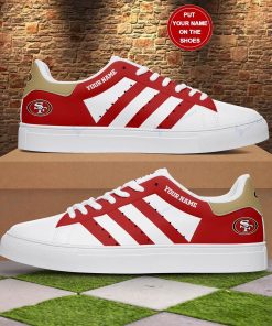 San Francisco 49ers Stan Smith Shoes, Gift for 49ers fans San Francisco 49ers Stan Smith Shoes, Gift for 49ers fans