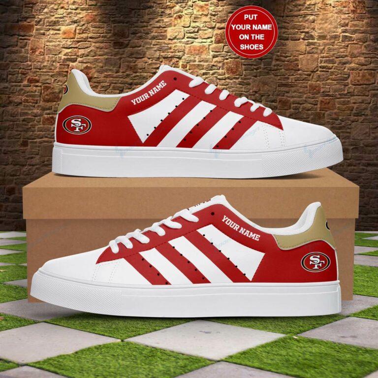 San Francisco 49ers Stan Smith Shoes, Gift for 49ers fans