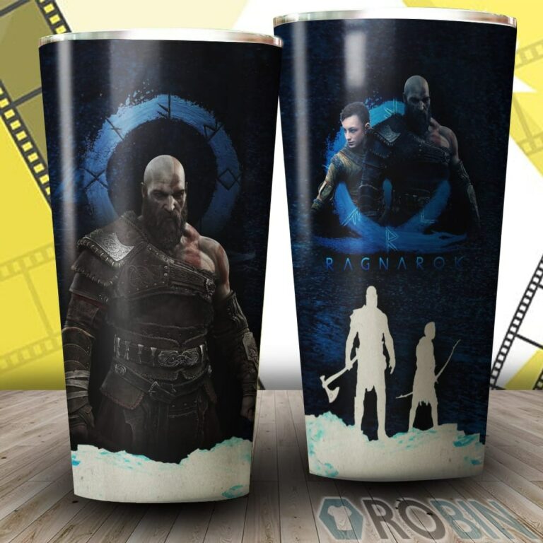 God Of War Ragnarok Video Game Stainless Steel Tumbler