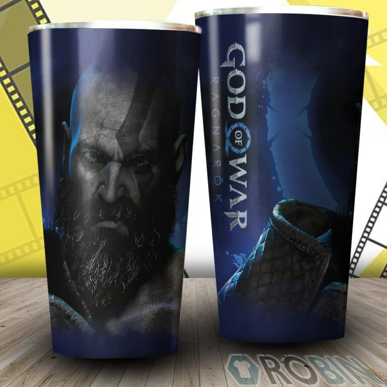 God Of War Ragnarok Video Game Tumbler