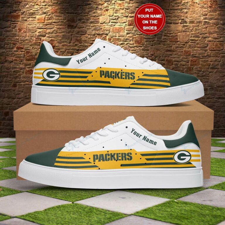 Green Bay Packers Stan Smith Shoes, Gift for NFL fans