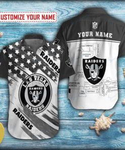 Personalized Grunge American Flag Las Vegas Raiders Button Shirt Personalized Grunge American Flag Las Vegas Raiders Button Shirt