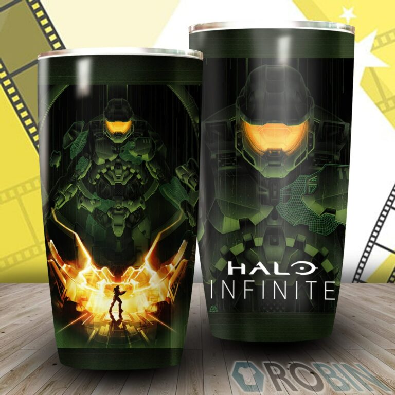 Halo Infinite Video Game Insulated Stainless Steel Tumbler