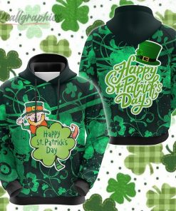Happy St Patrick’s Day Irish Saint Patrick Day All Over Print Hoodie