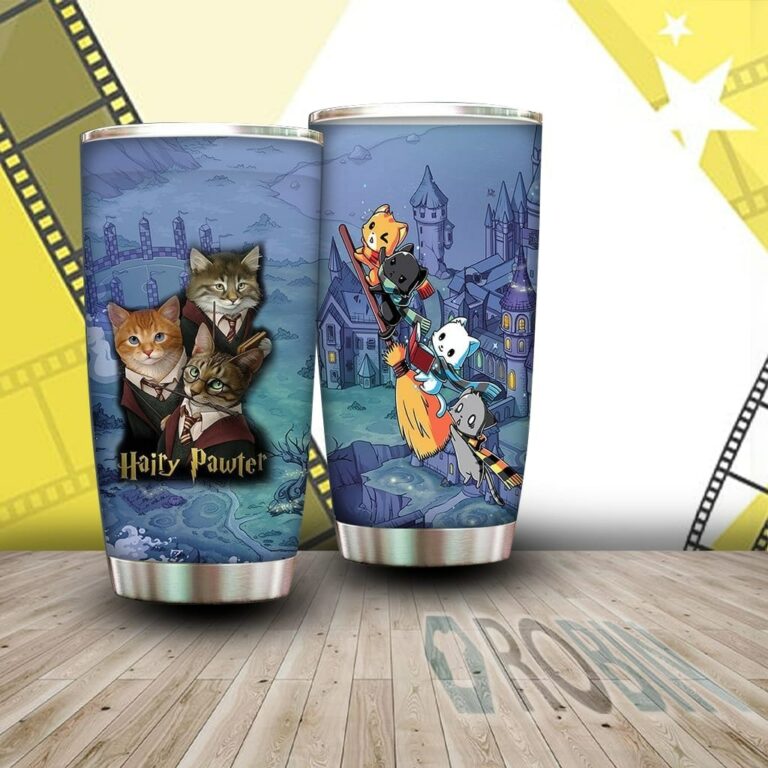Harry Potter X Cats Tumbler