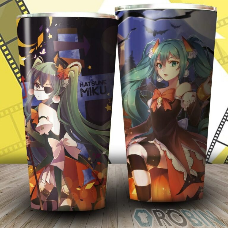 Hatsune Miku Halloween Tumbler