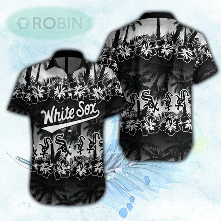 Hibiscus Palm Tree Chicago White Sox Hawaiian Shirt For Men and Women