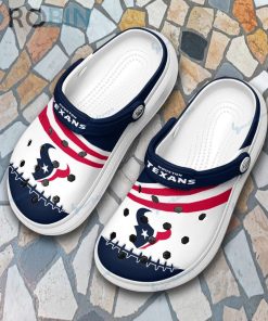 Houston Texans Clog Custom Crocs Style RBB