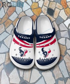 Houston Texans Clog Custom Crocs Style RBB