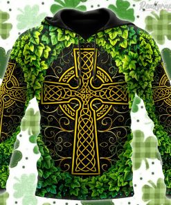 Irish Happy Sant Patrick’s Day All Over Print Hoodie