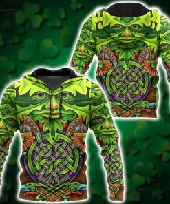 Irish Man St. Patrick Day All Over Print Hoodie