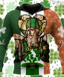 Irish Man St.Patrick Day All Over Print Hoodie