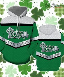 Irish Pride St Patrick’s Day All Over Print Hoodie