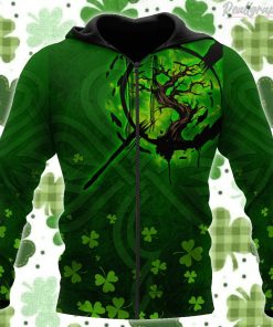 Irish Saint Patrick’s Day Irish Tree All Over Print Hoodie Irish Saint Patrick’s Day Irish Tree All Over Print Hoodie