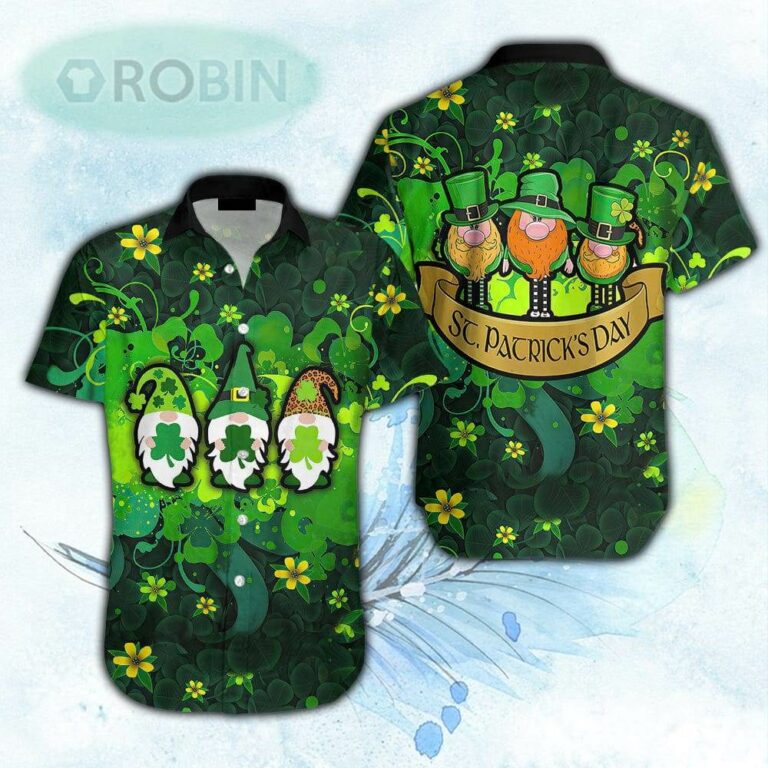 Irish Saint Patrick’s Day Hawaiian Shirt For Men & Women