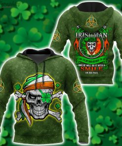 Irishman St Patrick Day All Over Print Hoodie Irishman St Patrick Day All Over Print Hoodie
