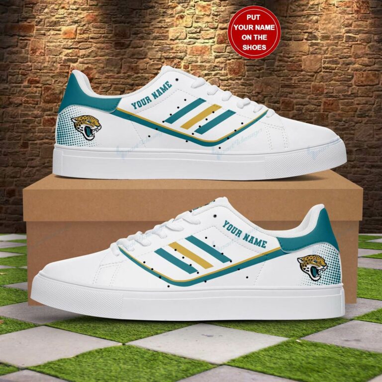 Jacksonville Jaguars Logo Stan Smith Shoes, Gift for NFL fans