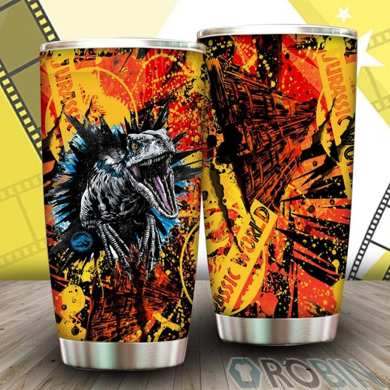 Jurassic Park New Tumbler, Dinosaur Tumbler