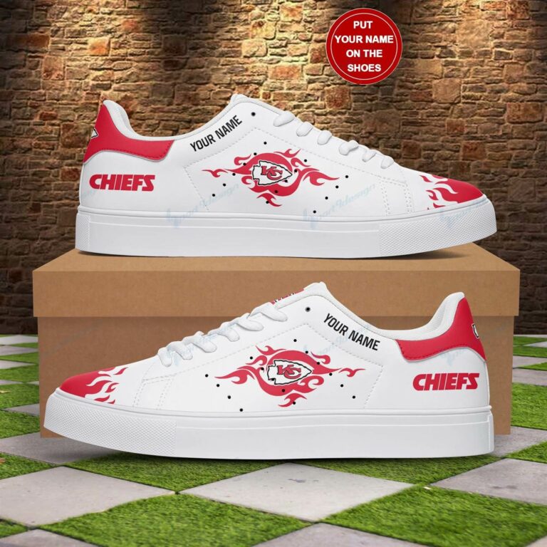Kansas City Chiefs Stan Smith Shoes, Gift for NFL fans