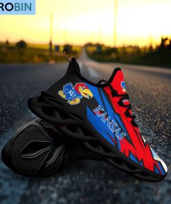 Kansas Jayhawks Chunky Sneakers, NCAA Gift For Fans Kansas Jayhawks Chunky Sneakers, NCAA Gift For Fans