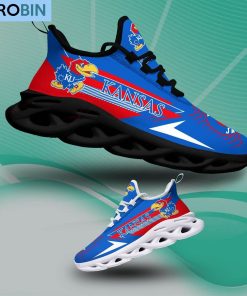 Kansas Jayhawks Chunky Sneakers, NCAA Sneakers Gift For Fans