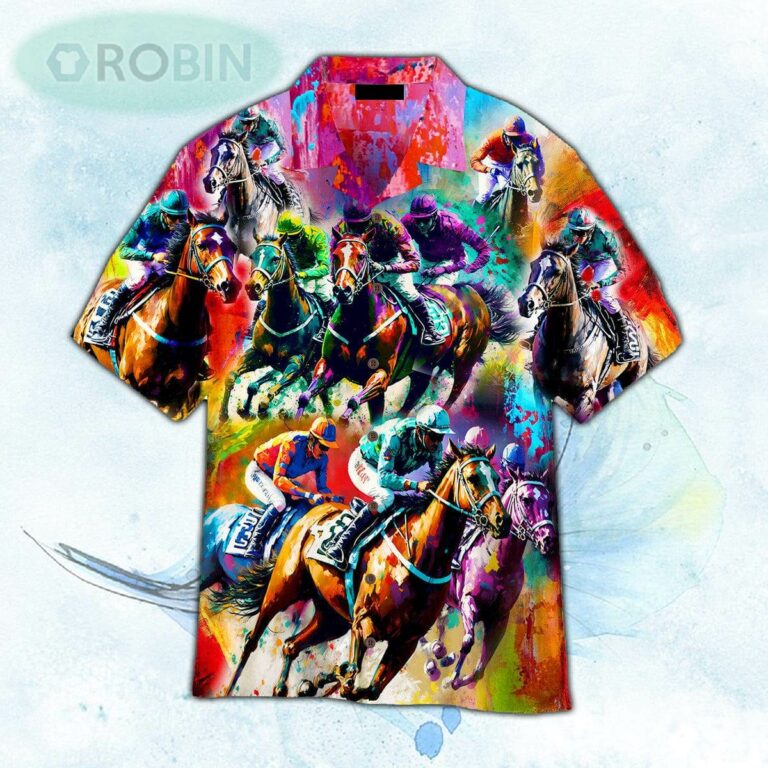 Kentucky Derby Horse Racing Hawaiian Shirt For Men and Women