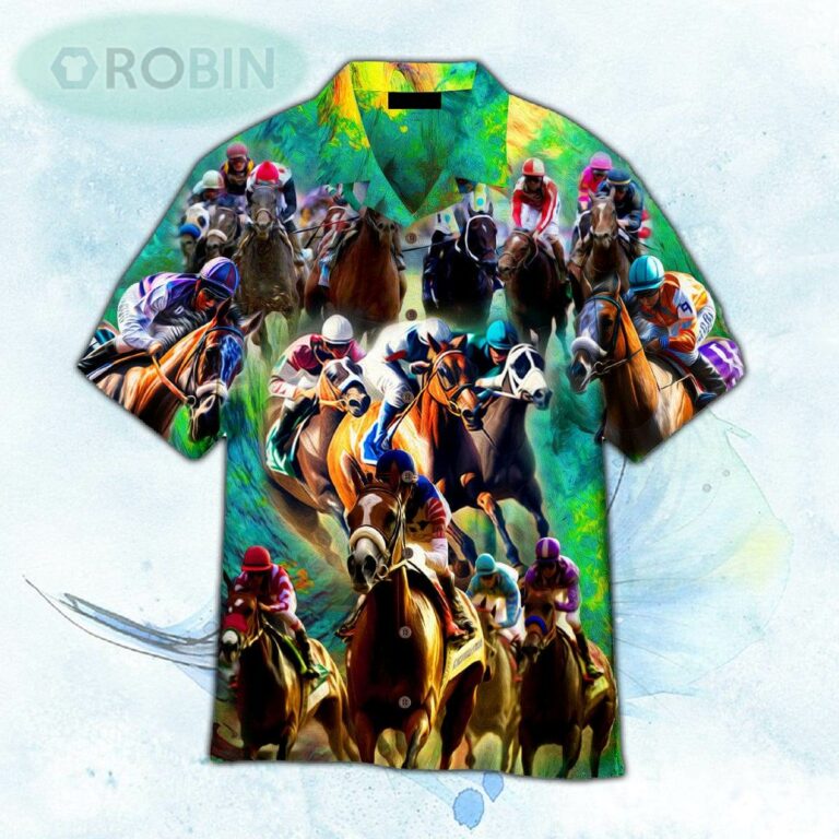 Kentucky Derby Horse Racing Hawaiian Shirts For Men and Women