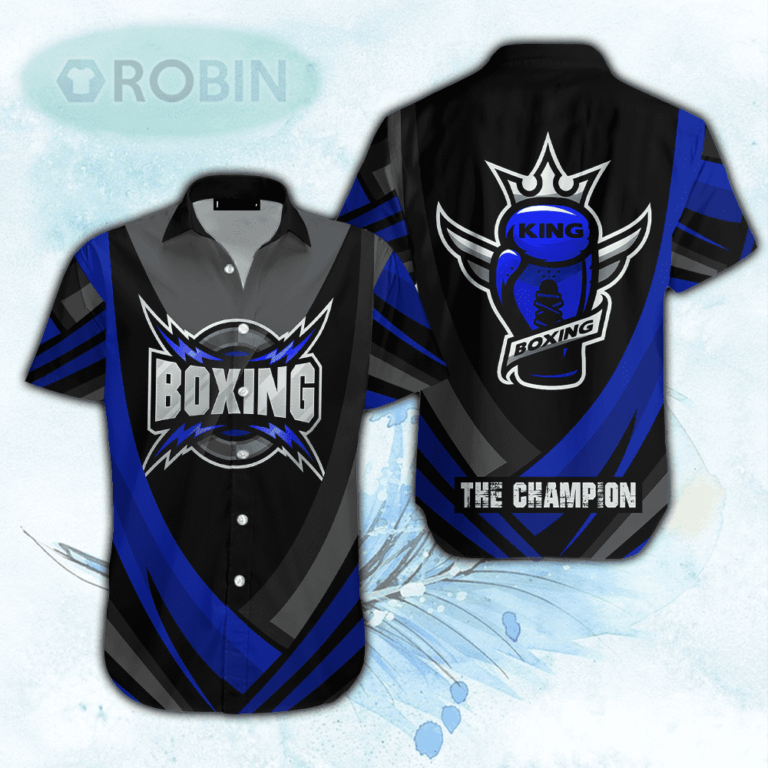 King Boxing The Champion Hawaiian Shirt For Men & Women