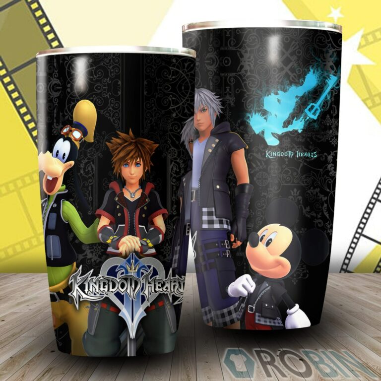 Kingdom Hearts Video Game Insulated Stainless Steel Tumbler