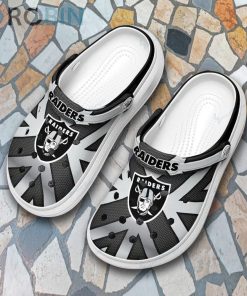 Las Vegas Raiders Clog Custom Crocs Style RB138