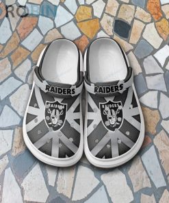 Las Vegas Raiders Clog Custom Crocs Style RB138 Las Vegas Raiders Clog Custom Crocs Style RB138