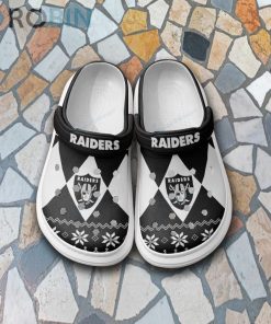 Las Vegas Raiders Clog Custom Crocs Style RB52