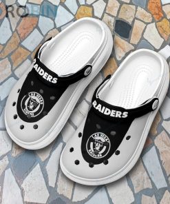 Las Vegas Raiders Clog Custom Crocs Style RB87